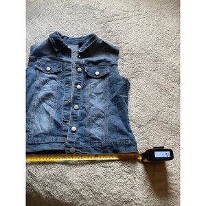 Denim SHEIN Denim Vest Size XL Blue Measurements Available